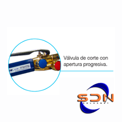 Soplete Cortador 3 Caños ARGENFLOW AF7000A C/arrestallamas - comprar online