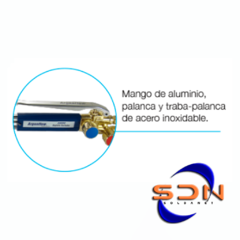 Soplete Cortador 3 Caños Cabeza Recta ARGENFLOW AF8001 en internet