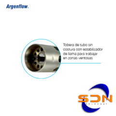 Soplón GLP c/mango bronce ARGENFLOW AF8217 en internet
