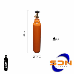 CST Combo TIG Torcha PARKER + Cilindro Argón + Regulador - SOLDANET