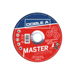 Disco de Corte DOBLE A 115*22 Linea MASTER - comprar online