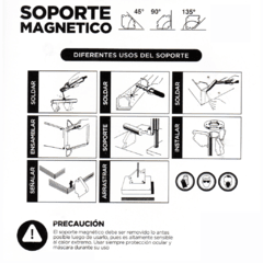 Soporte/Escuadra Magnético DOGO de 5" (Hasta 34kg) - comprar online