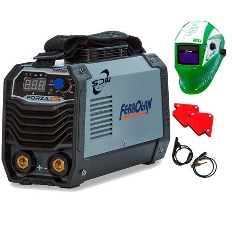 Soldadora Inverter FERROLAN FORZA 205 (2en1) + COMBO - comprar online