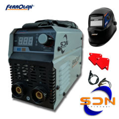 Soldadora Inverter FERROLAN MOBI 1000 + COMBO