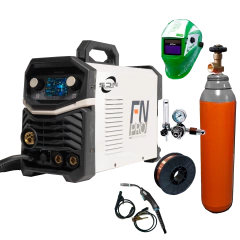 Soldadora MIG Inverter FNPRO FOCUSMIG 201 DP (Doble Pulsado) + COMBO - comprar online