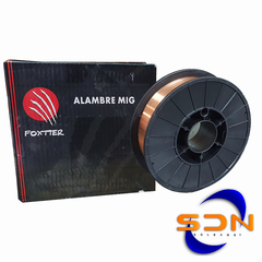 Alambre MIG FOXTTER Cobreado 70S6 x5kg