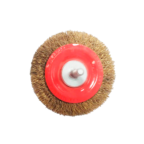 Cepillo FPL Circular Rizado con vastago Diam. 75 Eje 6mm (RM12075) - comprar online