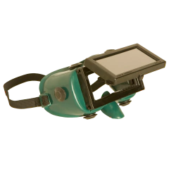 Antiparra Rectangular Latina Visor Rebatible FRAVIDA - comprar online