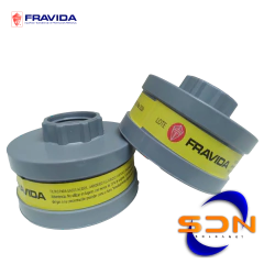 Filtro Semi-Máscara Vápores Orgánicos y Gases Ácidos FRAVIDA 5300/22 (PAR) en internet