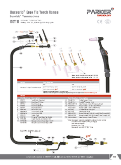 Torcha TIG PARKER DURAGRIP DGT17 x4mts en internet