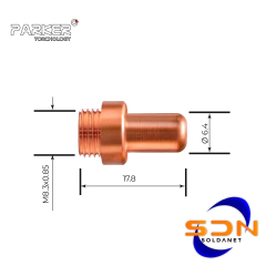 Electrodo Corto CB70 PARKER en internet