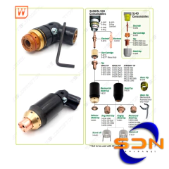 Tobera 40A SL40 Cuttmaster 42 9-0093 THERMAL WERSEN - SOLDANET