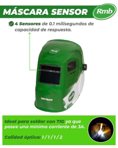 Mascara Fotosensible RMB SENSOR - tienda online