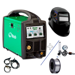 Soldadora MIG RMB MICRO-DUO 200tr + COMBO Máscara + Regulador o Flux x5kg - comprar online