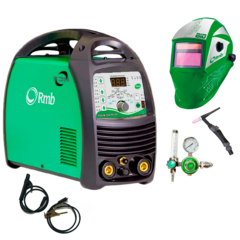 Soldadora TIG RMB TYRION 200d Pulse + Máscara + Regulador - comprar online