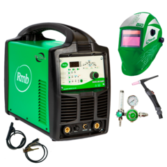 Soldadora TIG ACDC RMB WAVE 203 Easy + COMBO Máscara + Regulador - comprar online