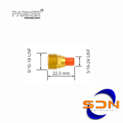 Difusor TIG Gas-Lens PARKER WP9/WP20