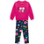 Conjunto infantil manga longa cool girl pink Kyly 758 na internet