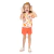 Conjunto infantil safari laranja Kyly 1278 na internet
