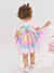 Fantasia Vestido bebê e infantil body com capa borboleta Cinti 10310 - comprar online