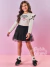 Conjunto infantil blusa manga longa e saia panda Cinti 12396 - Petit Colorê | Moda Infantil, roupa de Menina, Menino e Bebê 