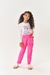 Calça infantil mom cotelê rosa neon Cinti 12310 na internet