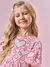 Vestido infantil corações com brilho Cinti 12682 na internet