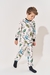 Pijama infantil manga longa dino space Divertto 17913 na internet