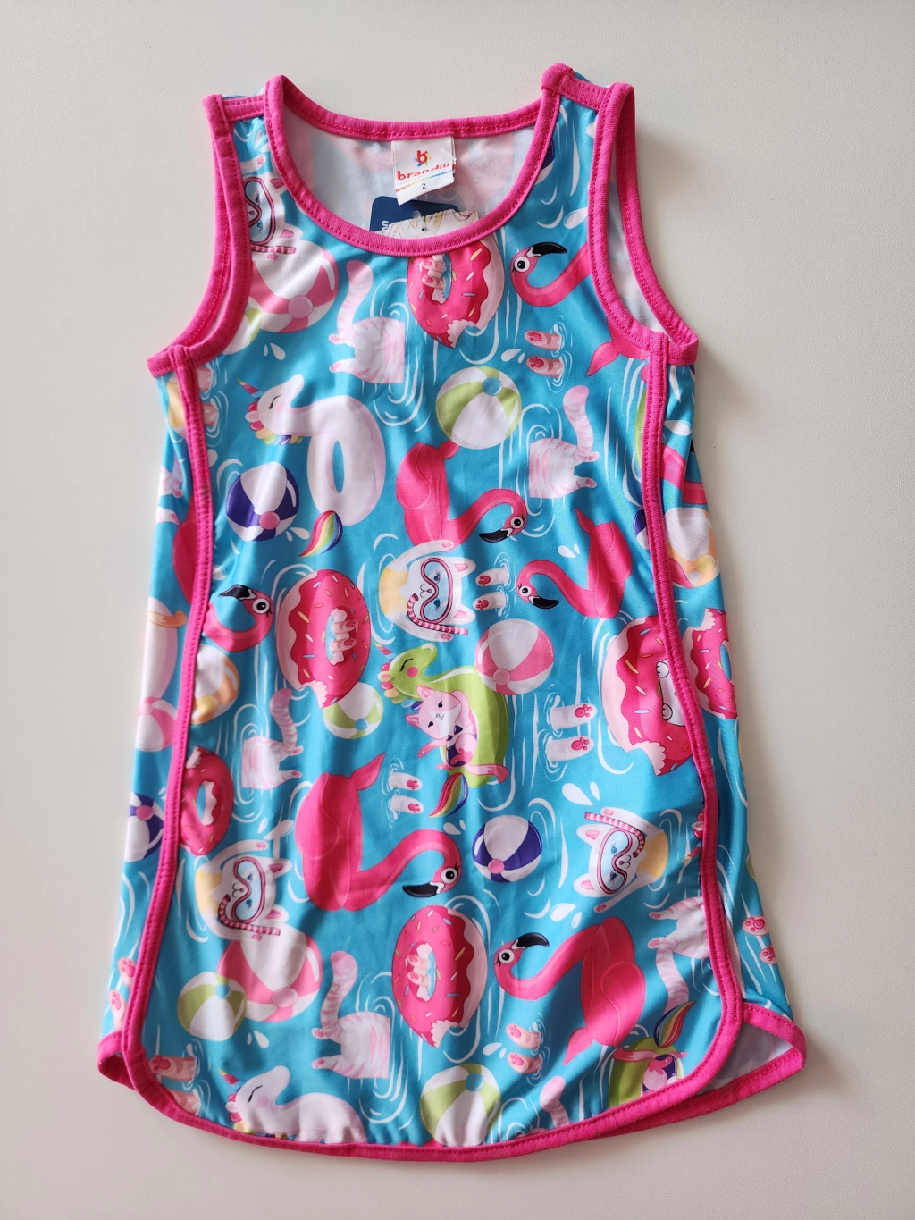 Saída de praia flamingo Brandili 044