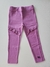Legging infantil cotton babado lilas Charpey 24532
