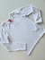 Blusa infantil branca manga longa Kyly 206210