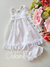 Vestido bebê branco Milon 14910