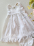 Vestido bebê branco Milon 14910 - comprar online