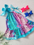 Vestido bebê Helena sereia glitter Siri Kids 38427
