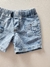 Bermuda bebê tubarões jeans Alphabeto 56580 - comprar online