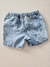 Bermuda bebê tubarões jeans Alphabeto 56580 na internet