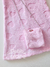 Salopete infantil teddy com bolsinha rosa Gabriela Aquarela 241078 na internet