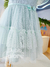 Vestido infantil festa borboletas verde Petit Cherie 152 - comprar online