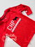 Camiseta infantil manga longa em suedine vermelha Charpey 28762 - comprar online
