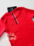 Camiseta infantil manga longa em suedine vermelha Charpey 28762 na internet