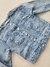 Jaqueta infantil jeans com strass Gabriela Aquarela 241008 - comprar online