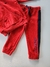Conjunto infantil blusão e calça moletom vermelho Charpey 28833 - comprar online