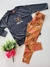 Conjunto infantil manga longa borboleta mescla escuro Kyly 089