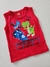 Regata infantil dinos vermelho Kyly 305