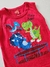 Regata infantil dinos vermelho Kyly 305 - comprar online