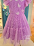 Vestido infantil tule glitter lilás Petit Cherie 142 - loja online