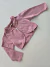 Bolero infantil gola bordada rosa Milon 020