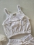 Conjunto infantil laise off white Cinti 12097 na internet