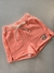 Short infantil laranja neon Cinti 12045