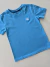 Camiseta infantil meia malha azul Charpey 18158